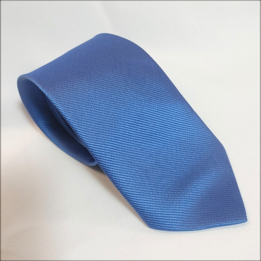 CORBATA LISA AZUL AZAFATA