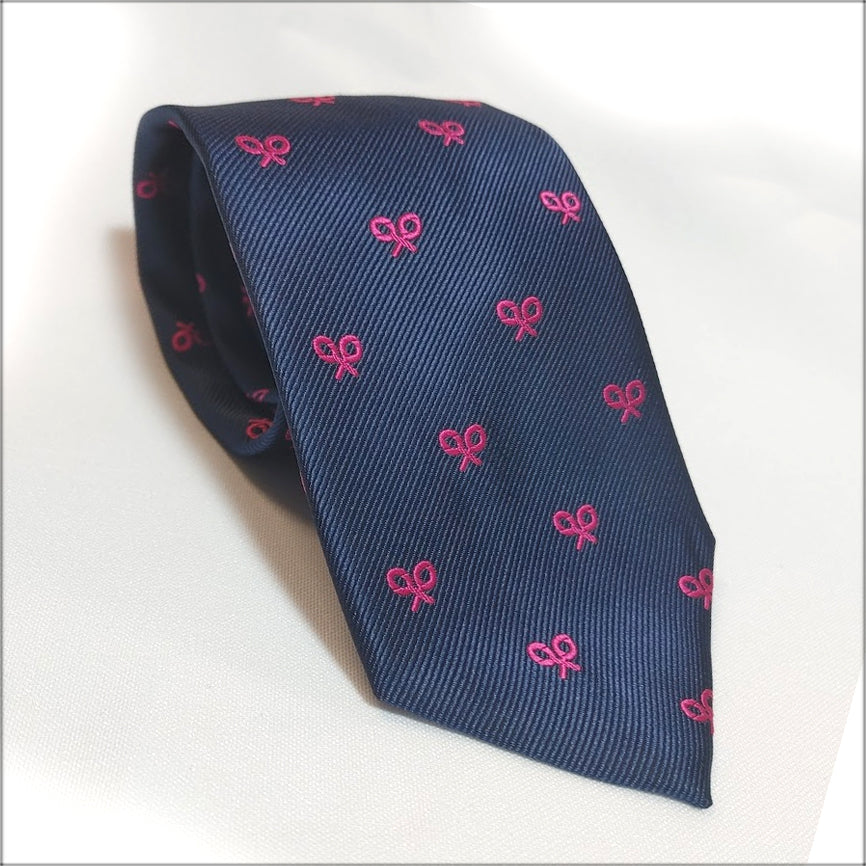 CORBATA RAQUETAS SILBON