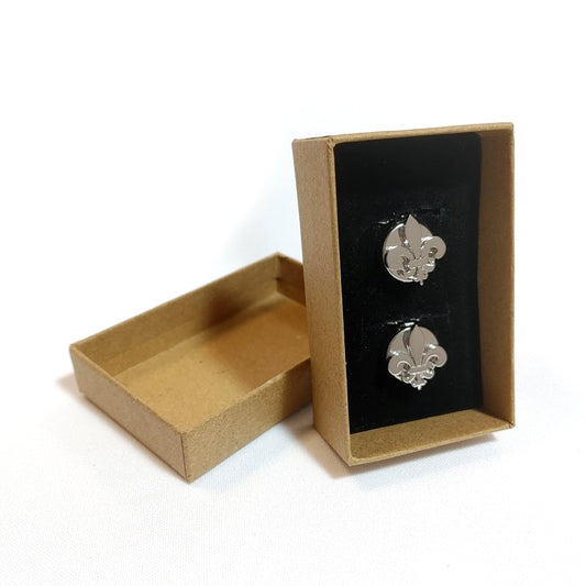 CUBREBOTONES FLOR DE LIS