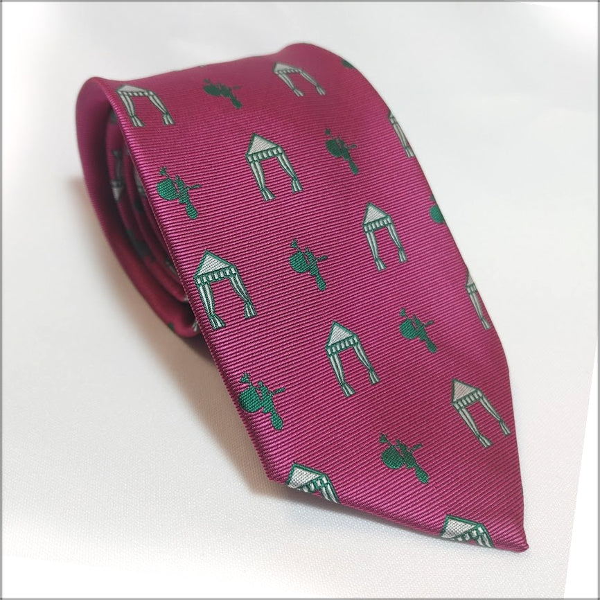 CORBATA CASETA DE FERIA CON GIRALDILLO