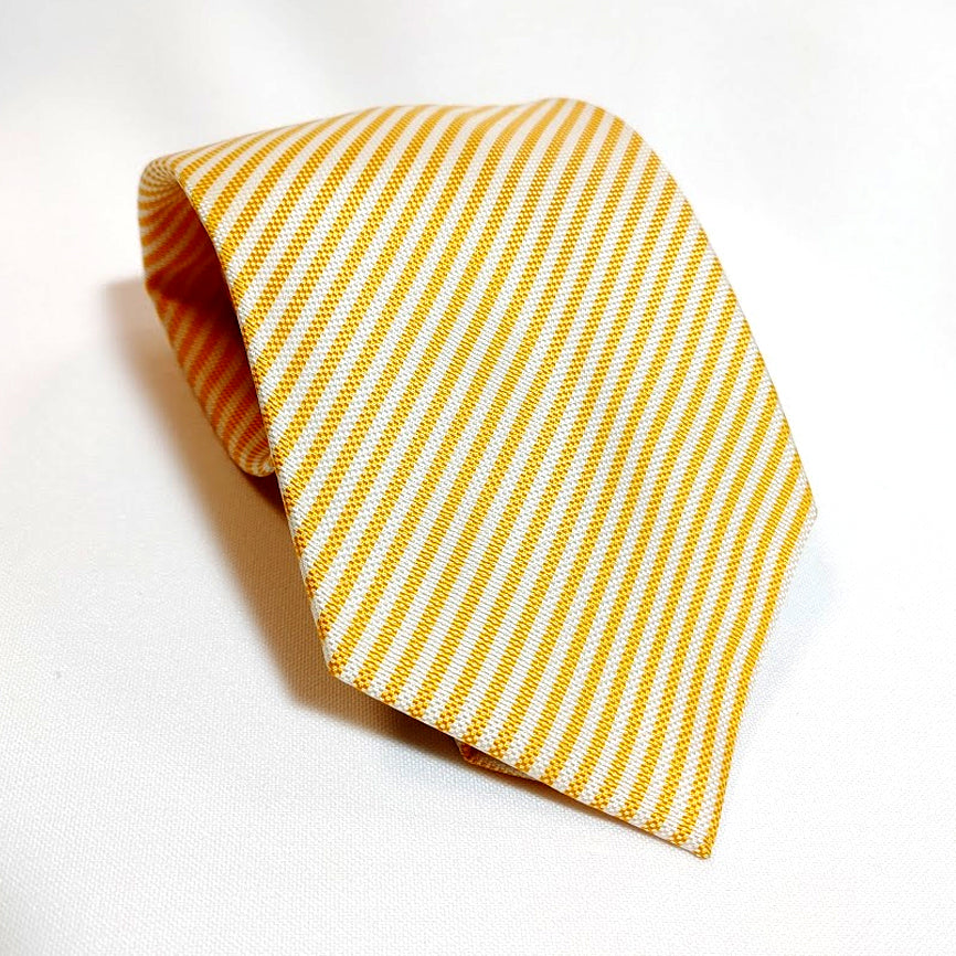 CORBATA RAYAS EN AMARILLO