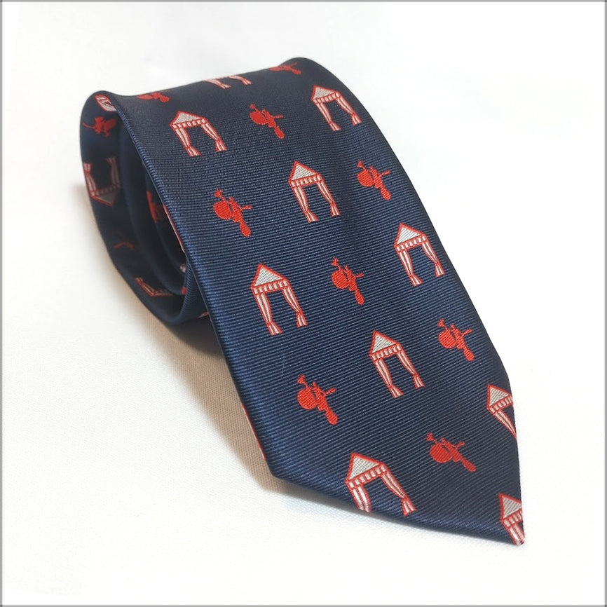 CORBATA CASETA DE FERIA CON GIRALDILLO