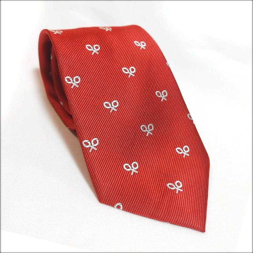 CORBATA RAQUETAS SILBON