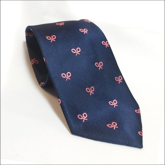 CORBATA RAQUETAS SILBON