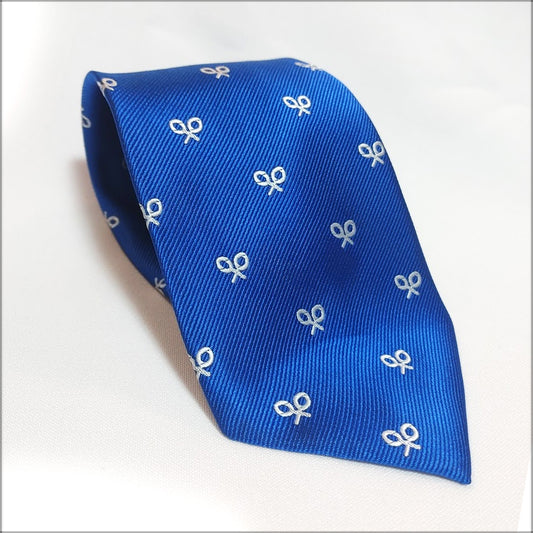 CORBATA RAQUETAS SILBON