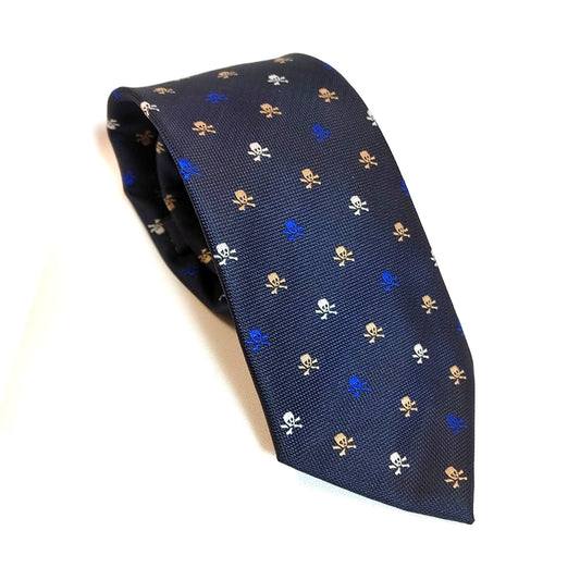 CORBATA CALAVERA DE COLORES