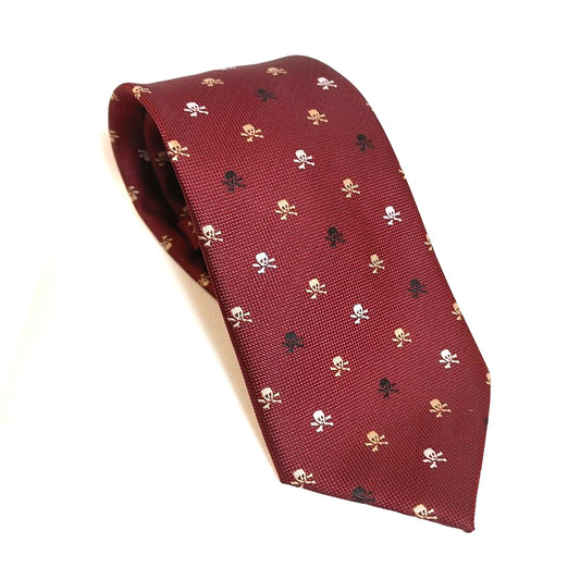 CORBATA CALAVERA DE COLORES