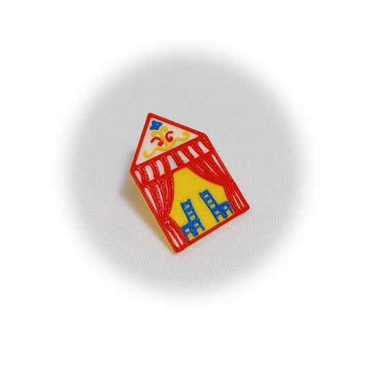 PIN CASETA FERIA