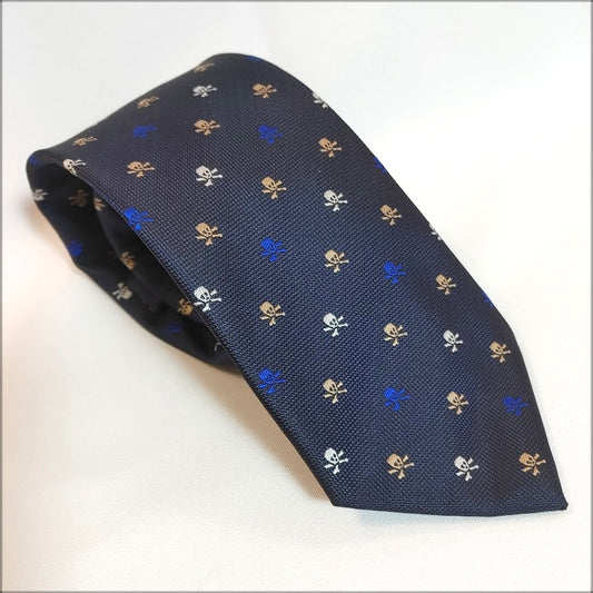 CORBATA CALAVERA DE COLORES