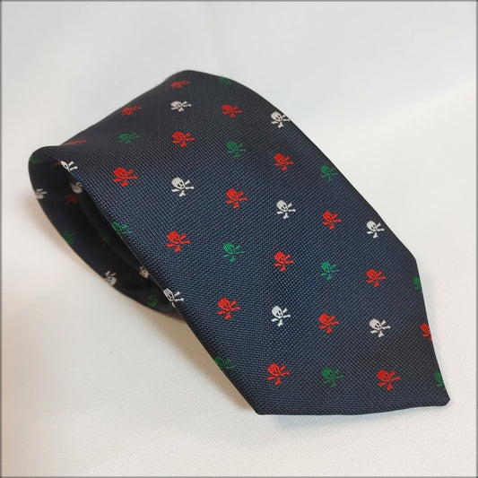 CORBATA CALAVERA DE COLORES